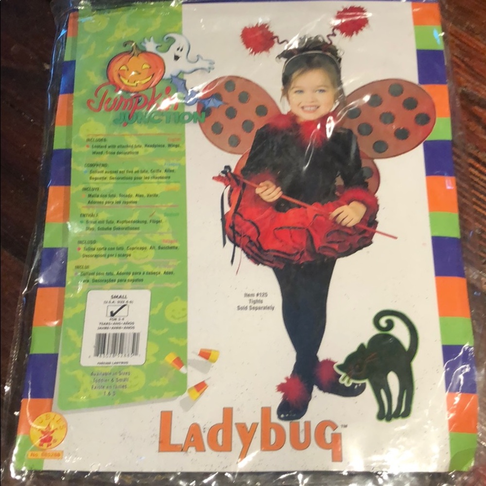 Halloween ladybug costume for kids